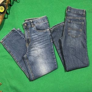 2 Pair Boys Straight leg Jeans